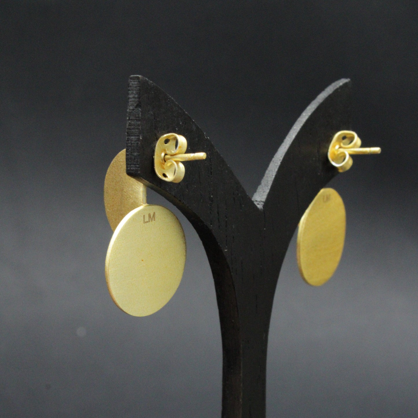 GROPIUS gold plated earrings-4