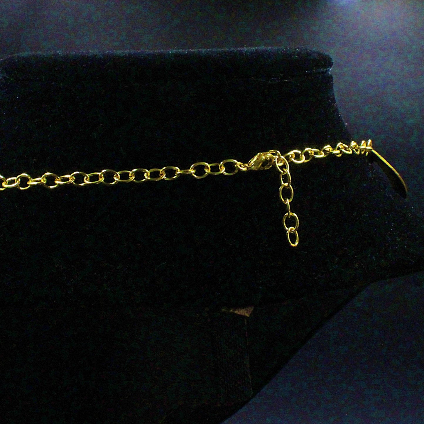 Collar GOTA bañado en oro-4