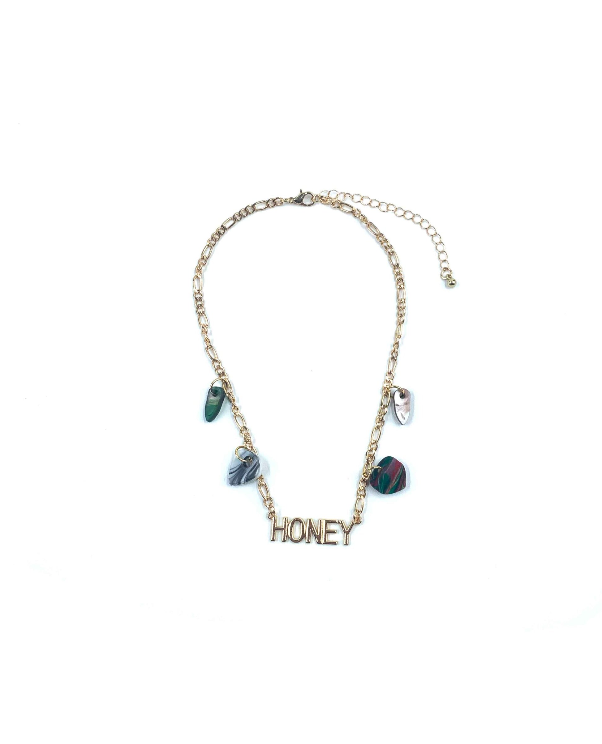 Collar Personalizado 'Honey': Un Toque Dulce para Tu Look-0