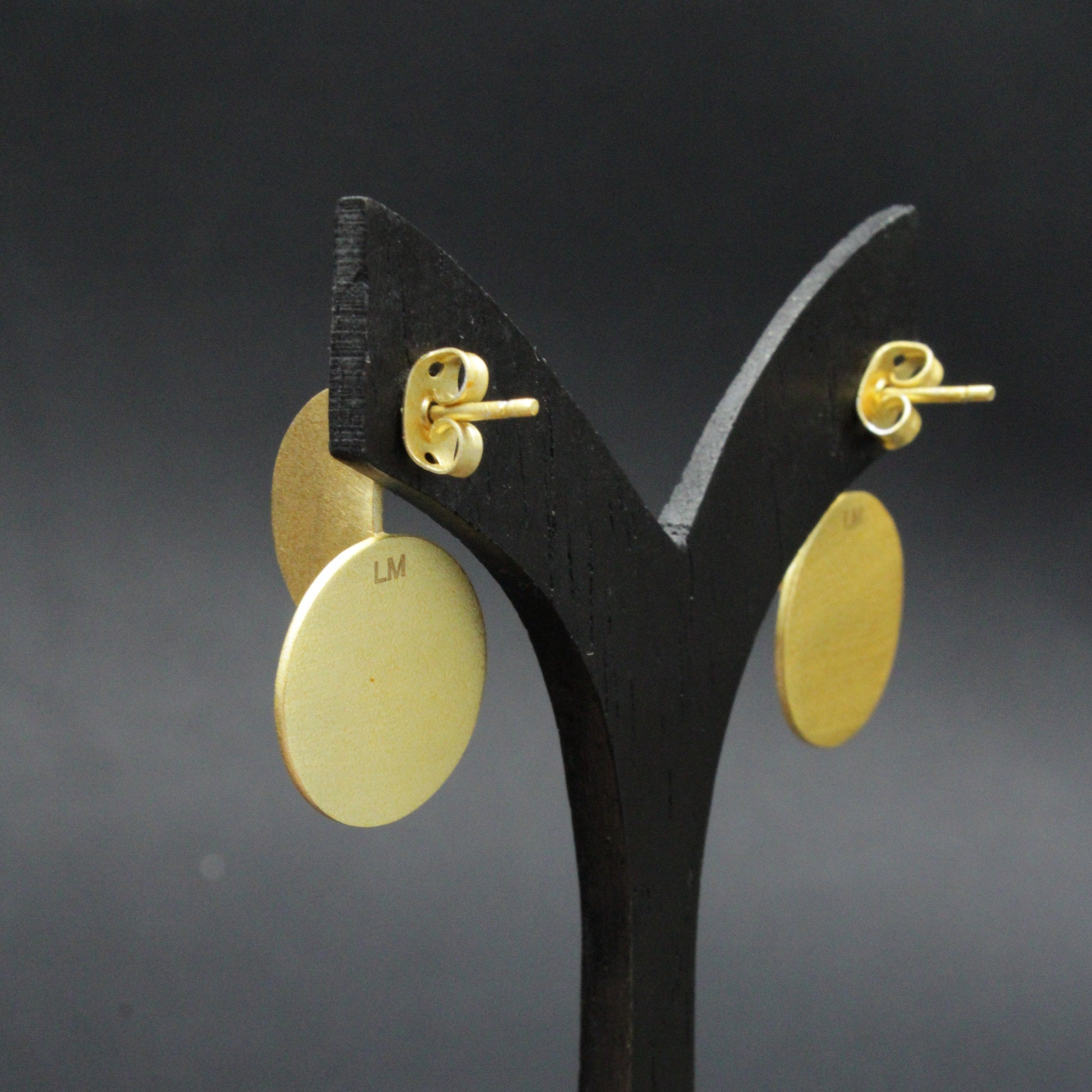GROPIUS gold plated earrings-4