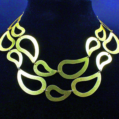 Collar GOTA bañado en oro-2